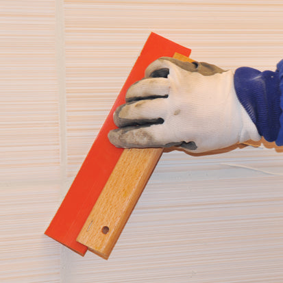 Spatulă pentru rosturi cu mâner din lemn