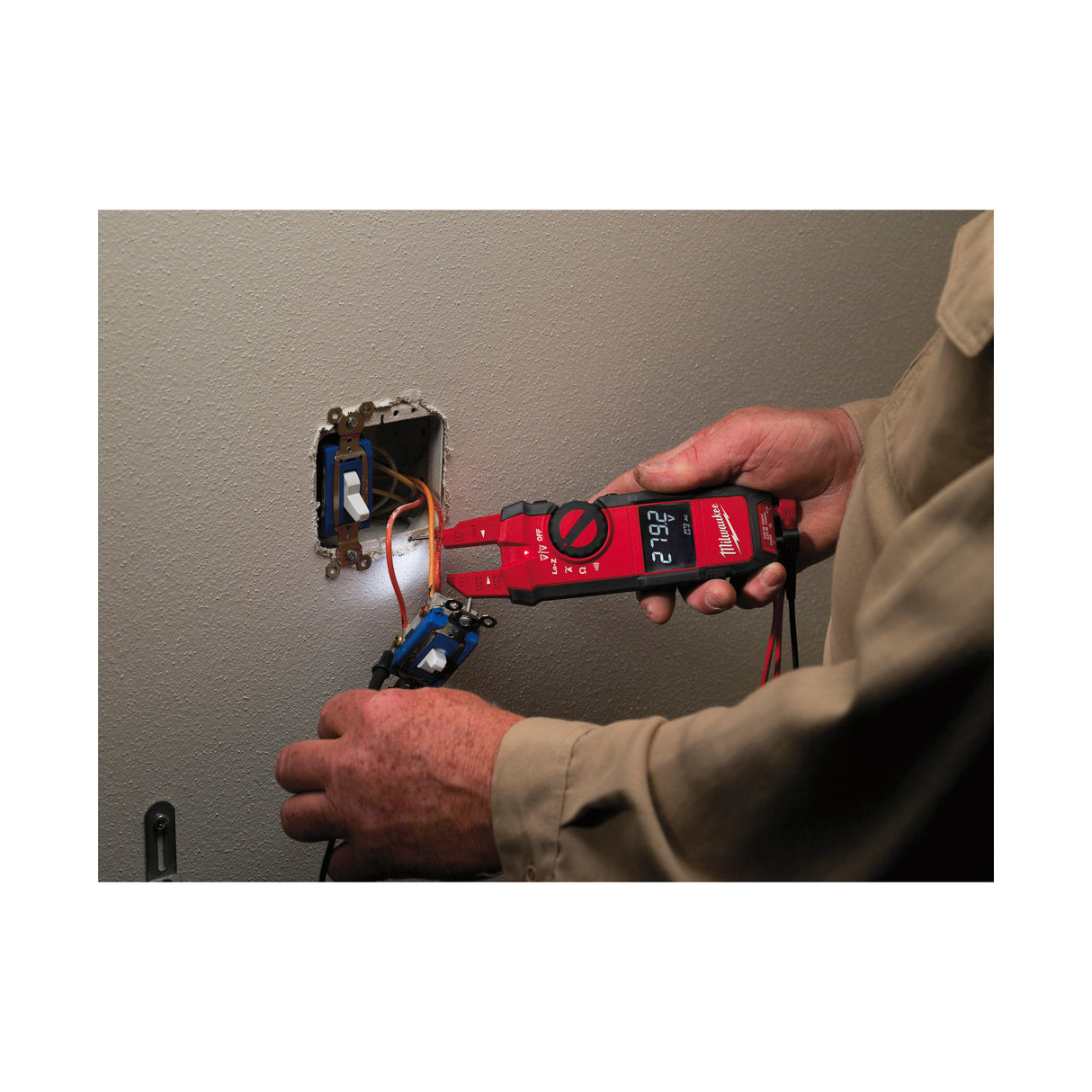 Milwaukee 2205-40 Afme aparat de măsură cu fălci pentru electricieni 4933416972