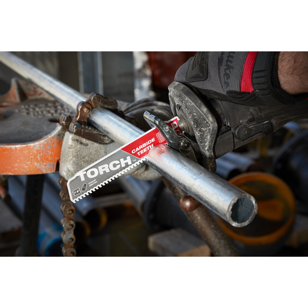 Metal: Pânze Heavy Duty TORCH™ cu dinți din carbură pentru lucrări de demolare Milwaukee