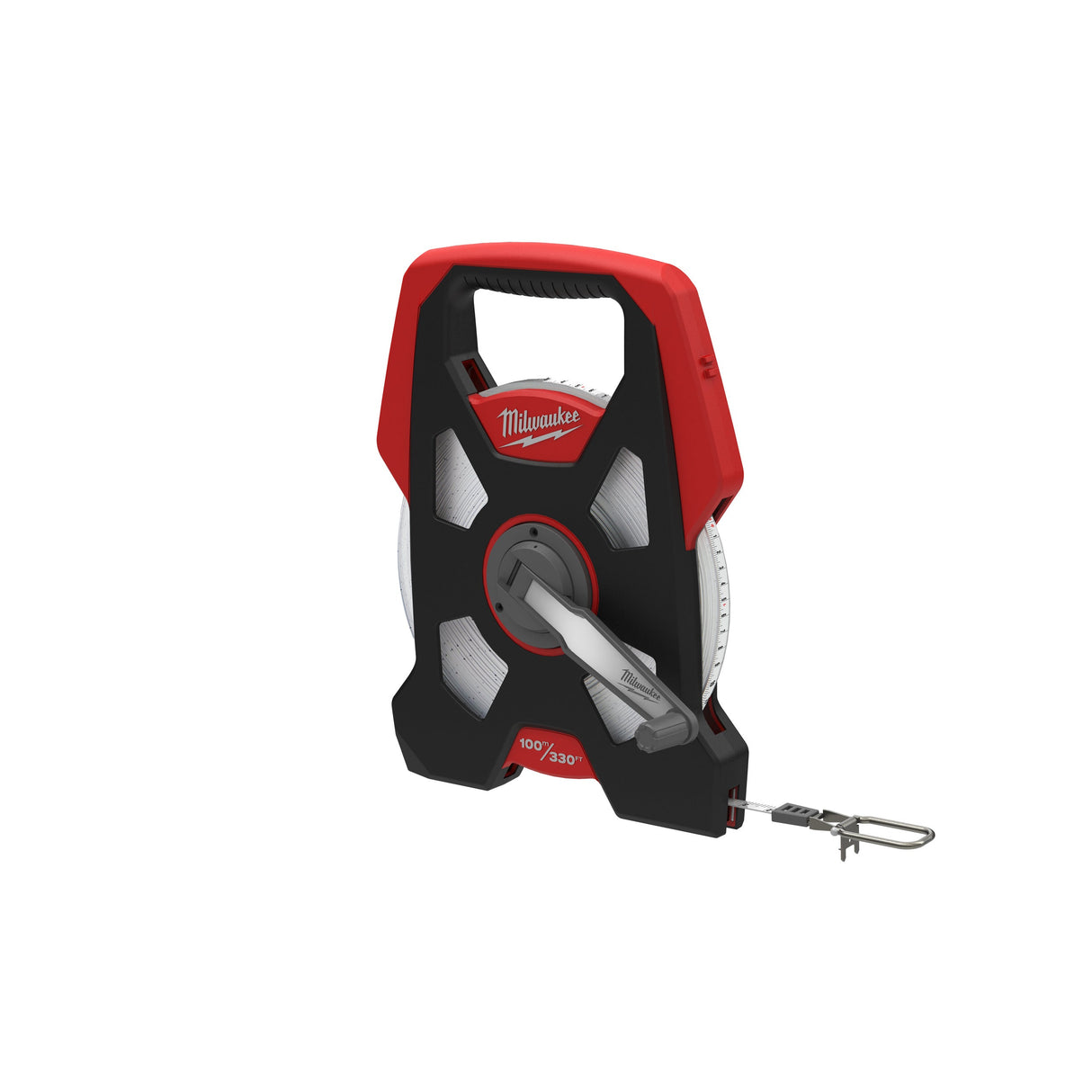 Rulete cu bandă lungă în carcasă deschisă Milwaukee