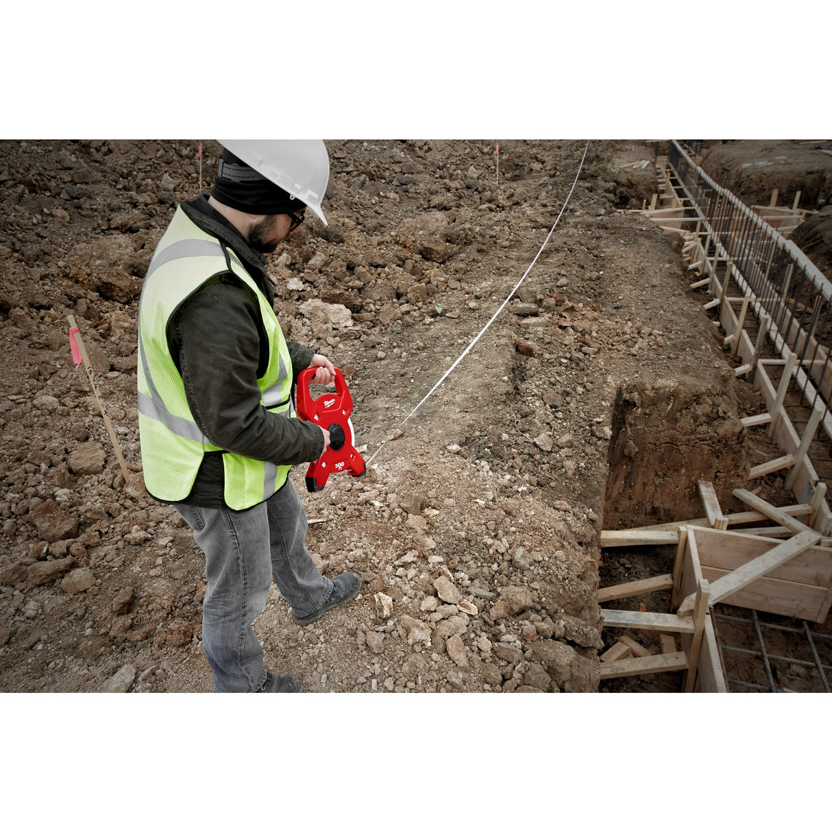 Rulete lungi cu fibră de sticlă Milwaukee