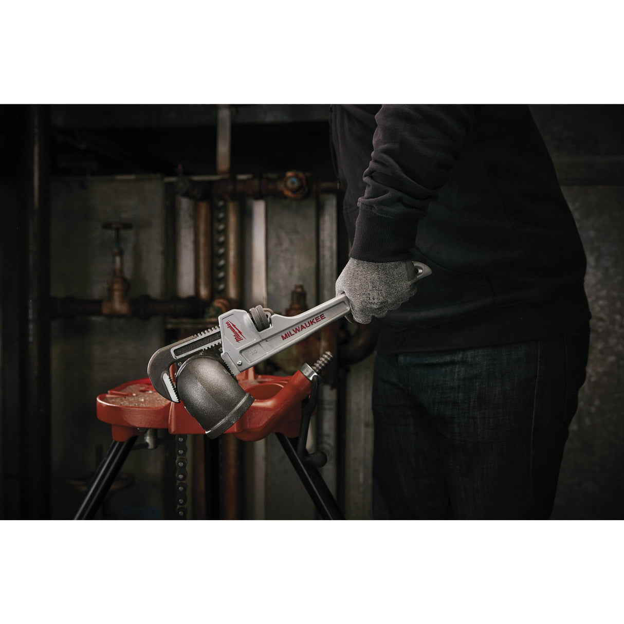 Chei pentru țevi din oțel și aluminiu Milwaukee