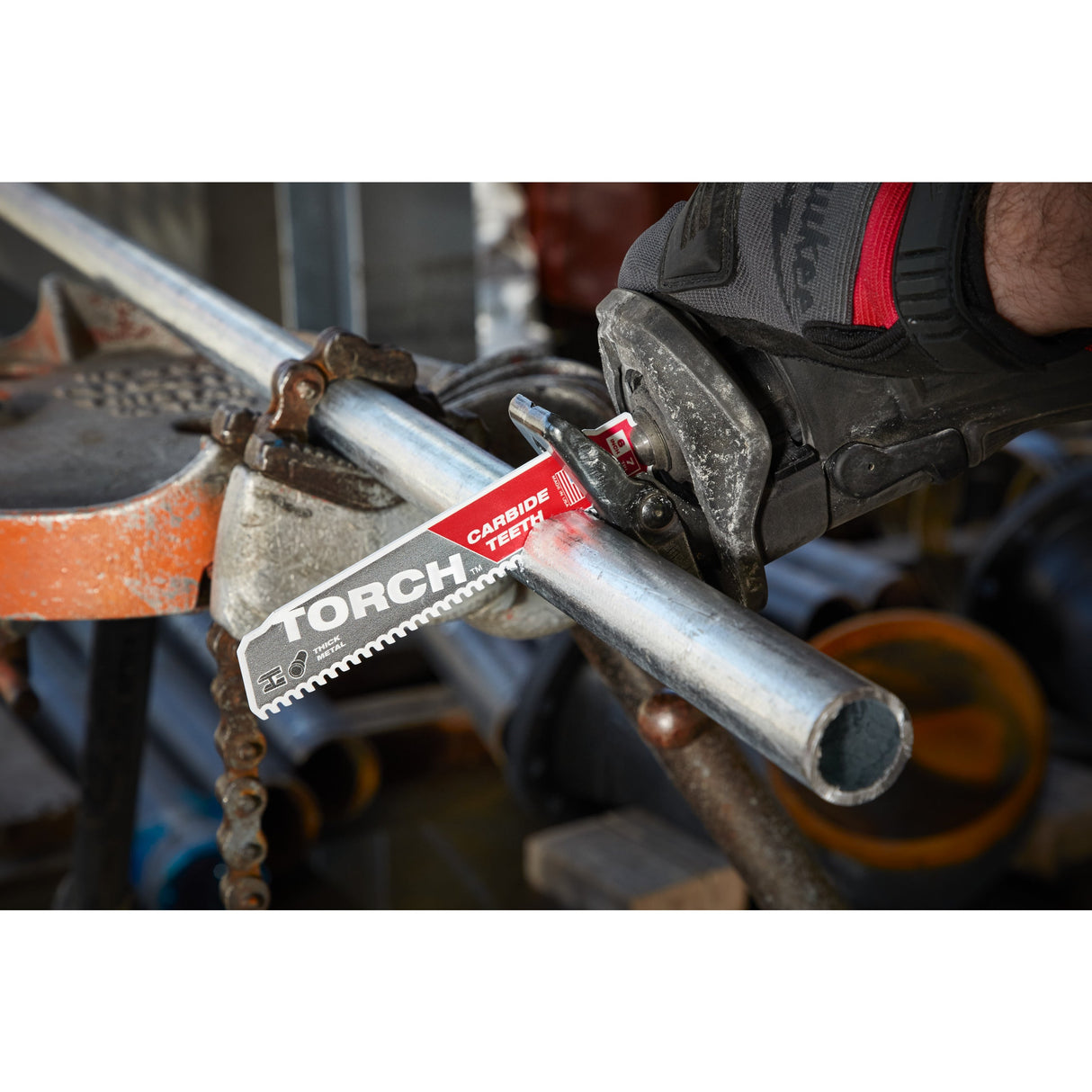 Metal: Pânze Heavy Duty TORCH™ cu dinți din carbură pentru lucrări de demolare Milwaukee