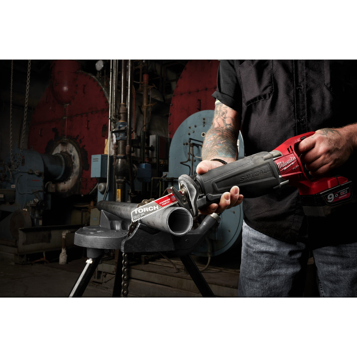 Metal: Pânze Heavy Duty TORCH™ cu dinți din carbură pentru lucrări de demolare Milwaukee