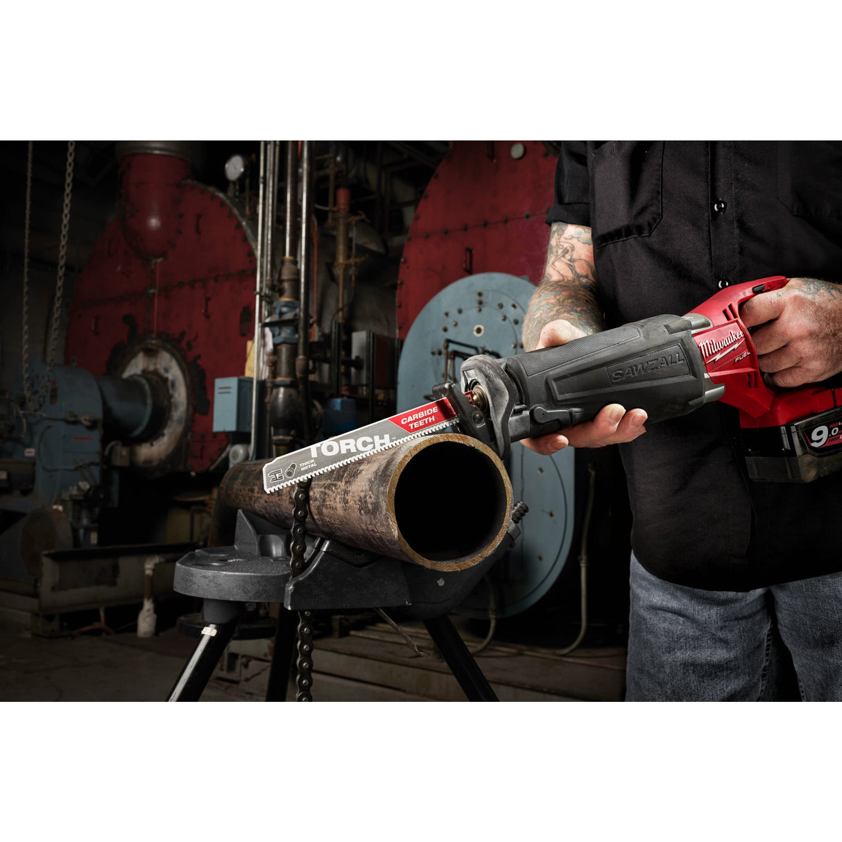 Metal: Pânze Heavy Duty TORCH™ cu dinți din carbură pentru lucrări de demolare Milwaukee