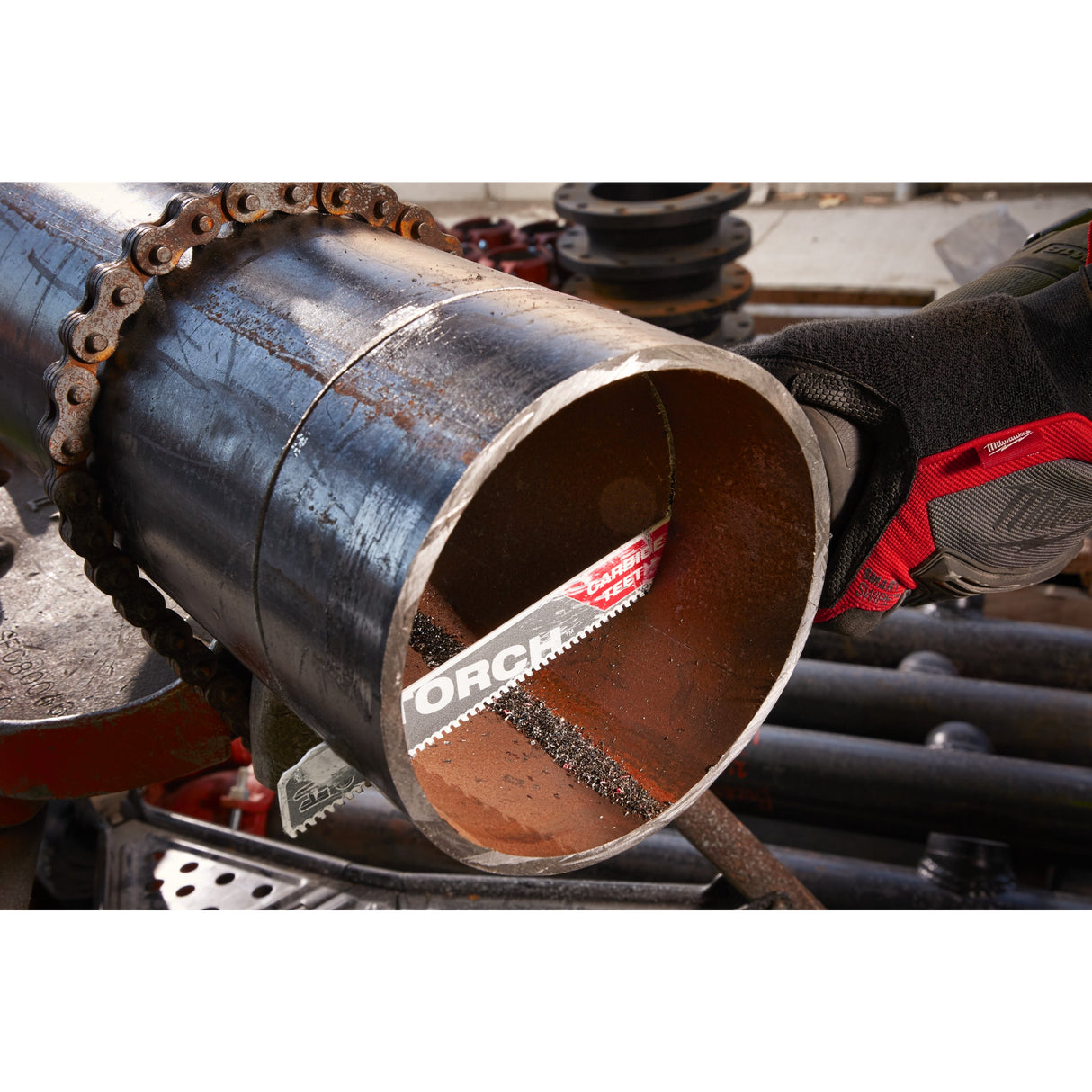 Metal: Pânze Heavy Duty TORCH™ cu dinți din carbură pentru lucrări de demolare Milwaukee