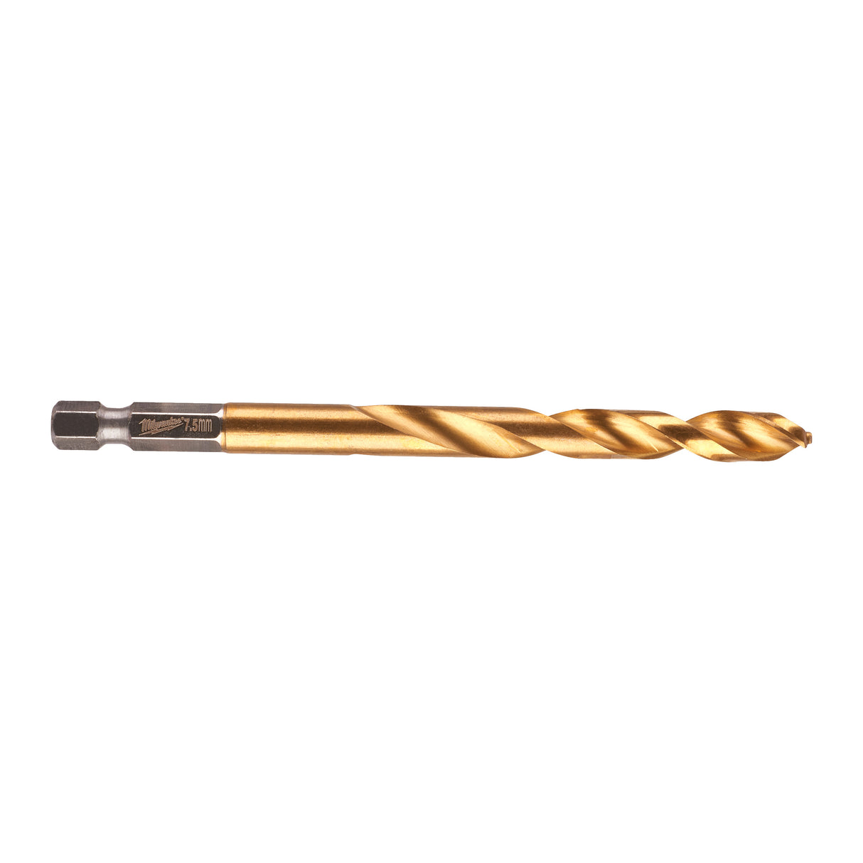 RED HEX - Burghie SHOCKWAVE™ HSS-Ground Titan pentru metal Milwaukee