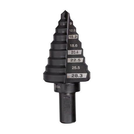 Burghie în trepte pentru metal și plastic Milwaukee