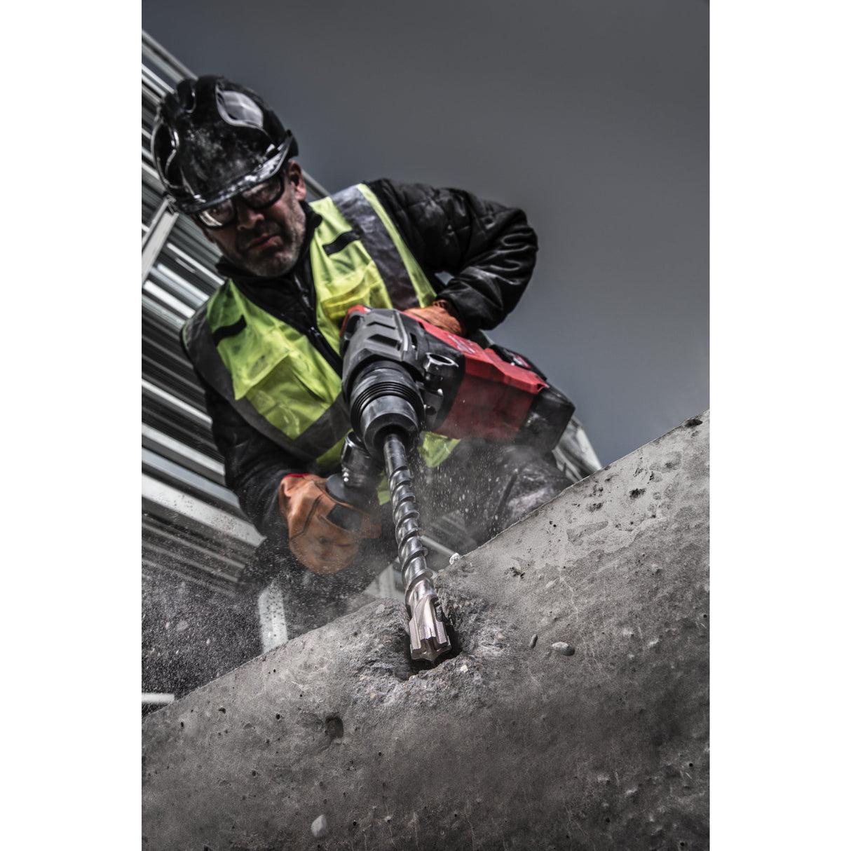 Burghie beton și zidărie SDS-Max - 4 tăișuri Milwaukee