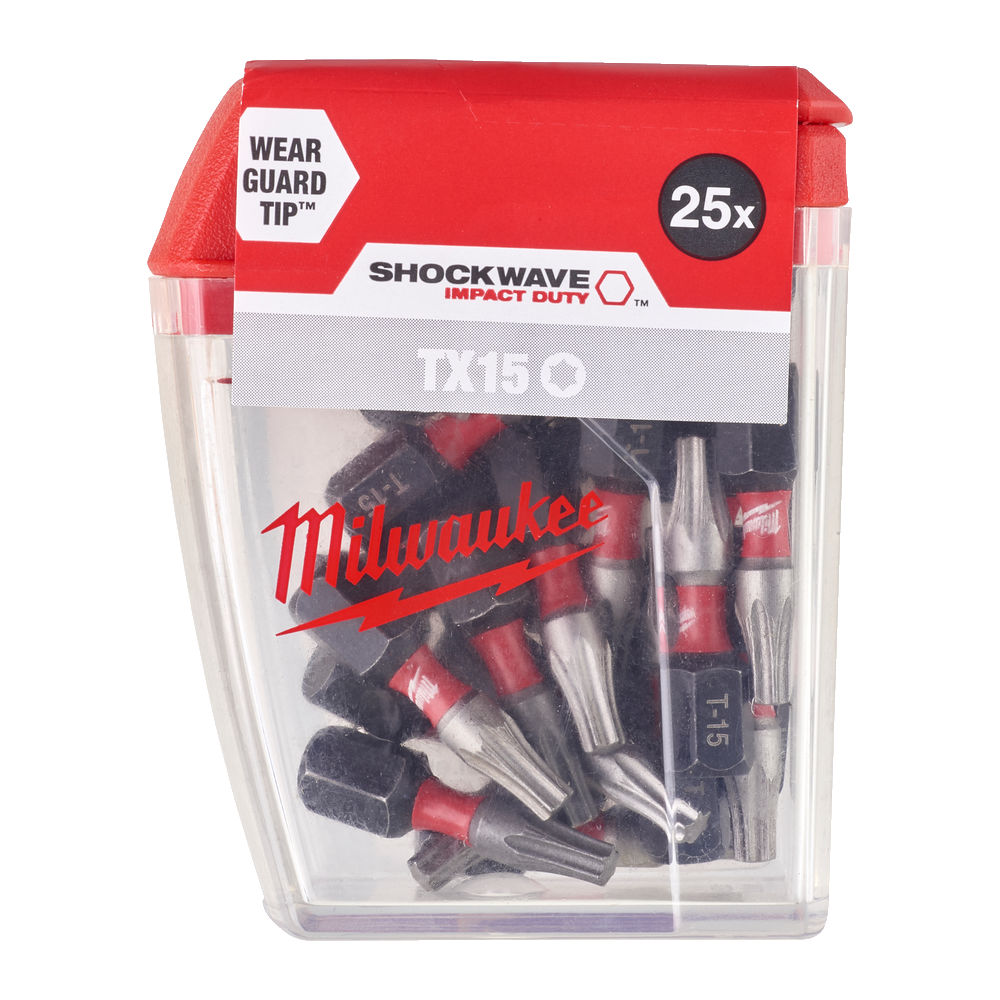 Biți TX pentru șurubelnițe SHOCKWAVE™ IMPACT DUTY Milwaukee