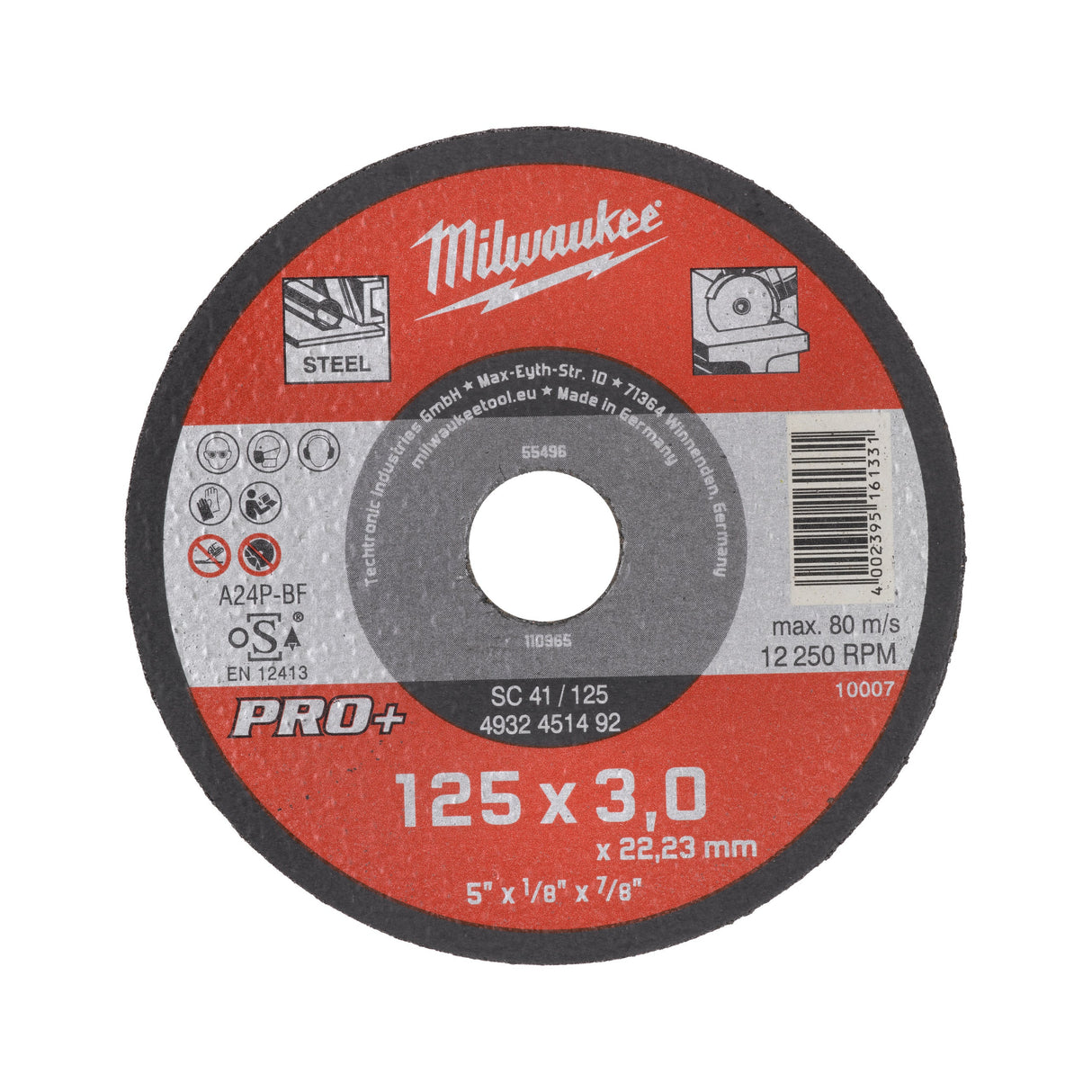 Discuri PRO+ pentru debitare metal Milwaukee