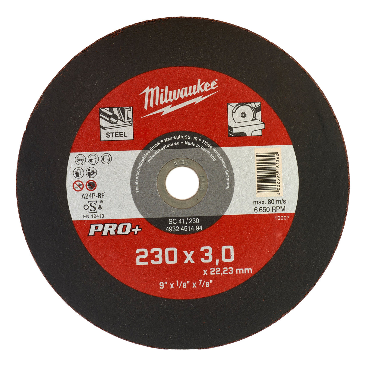 Discuri PRO+ pentru debitare metal Milwaukee