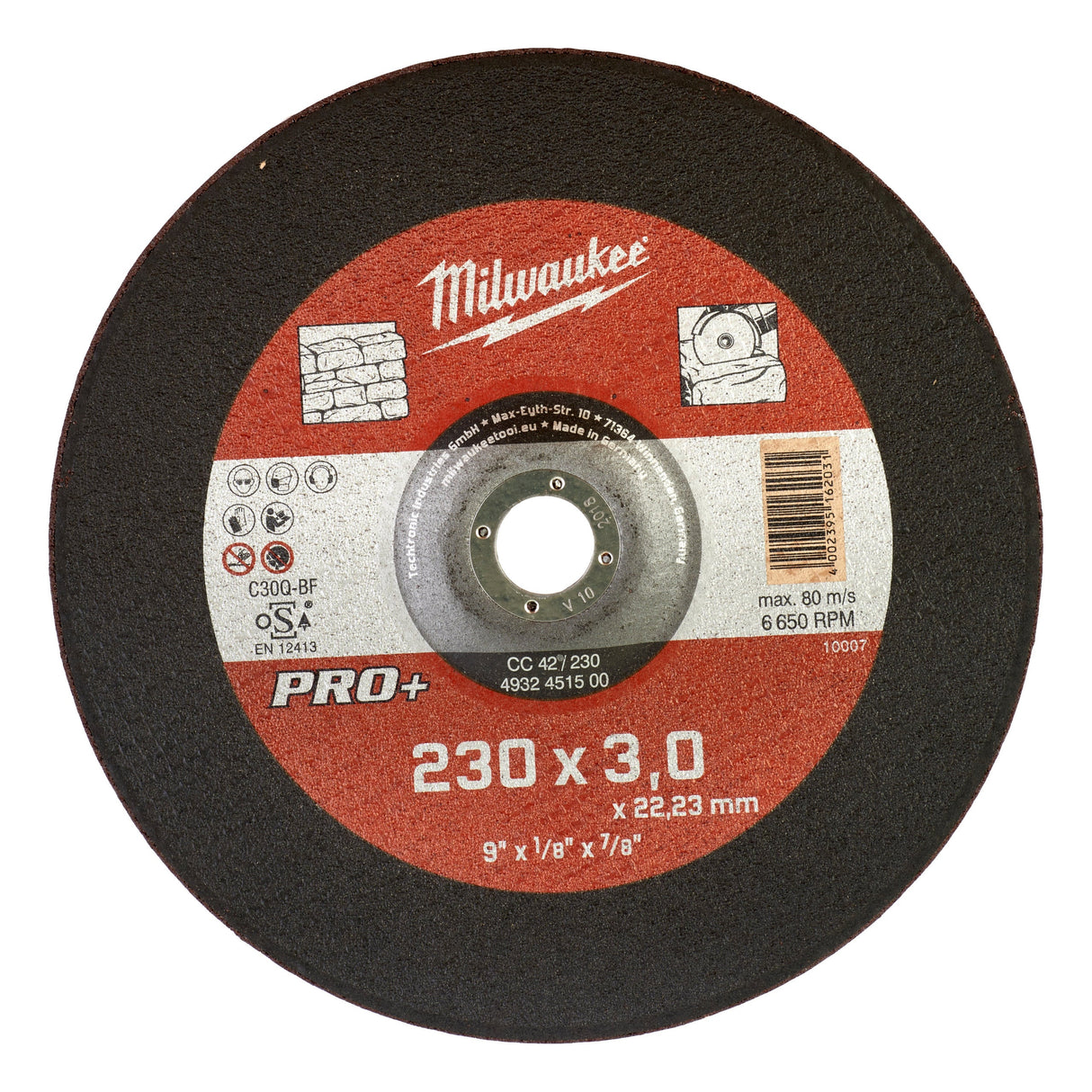 Discuri PRO+ pentru debitare metal Milwaukee