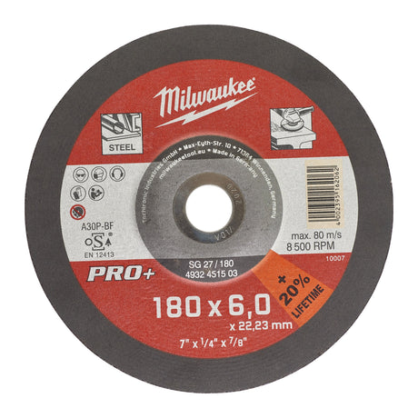 Discuri PRO+ pentru polizat metal Milwaukee