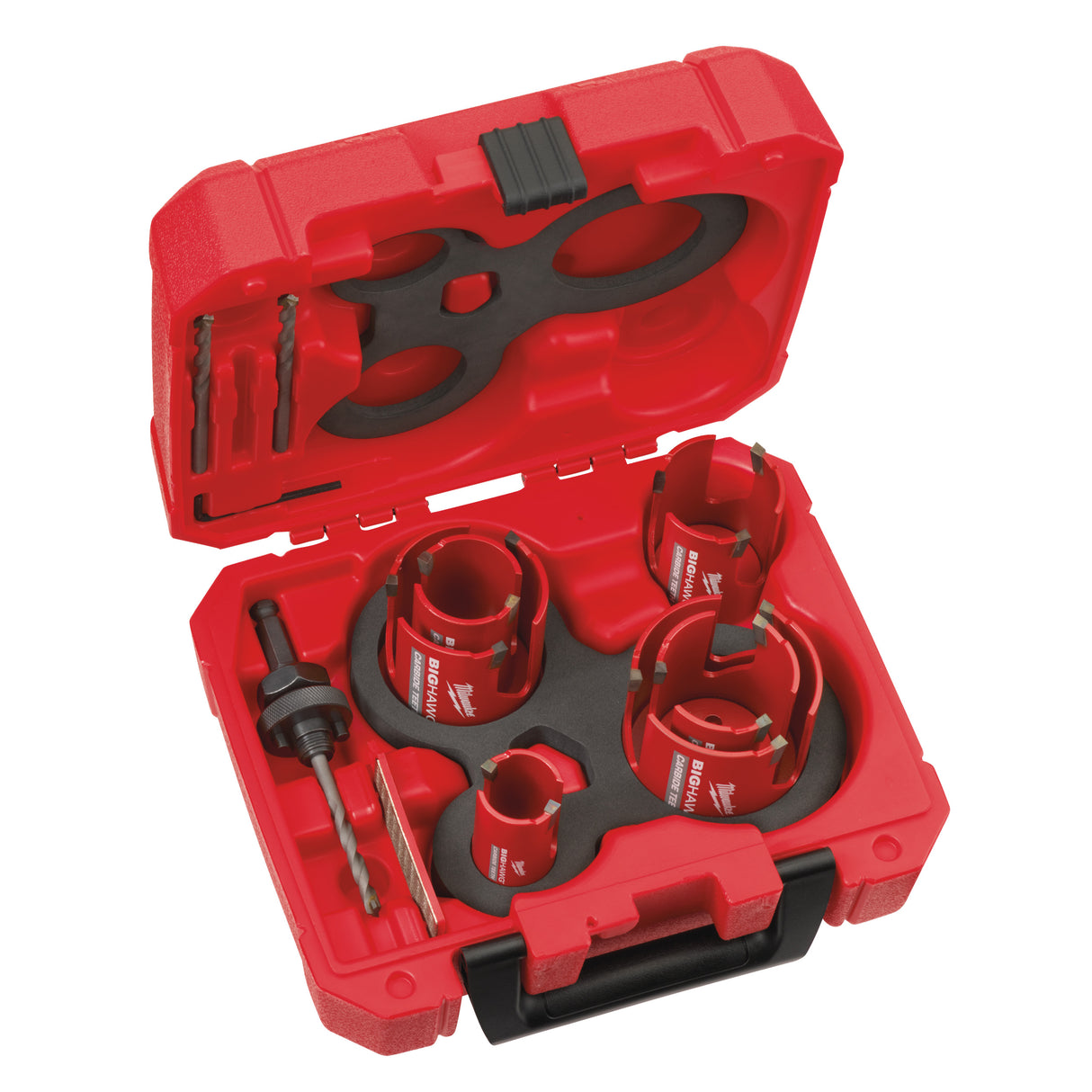 Milwaukee Carotă multimaterial big hawg set 10 bucăți 4932464939