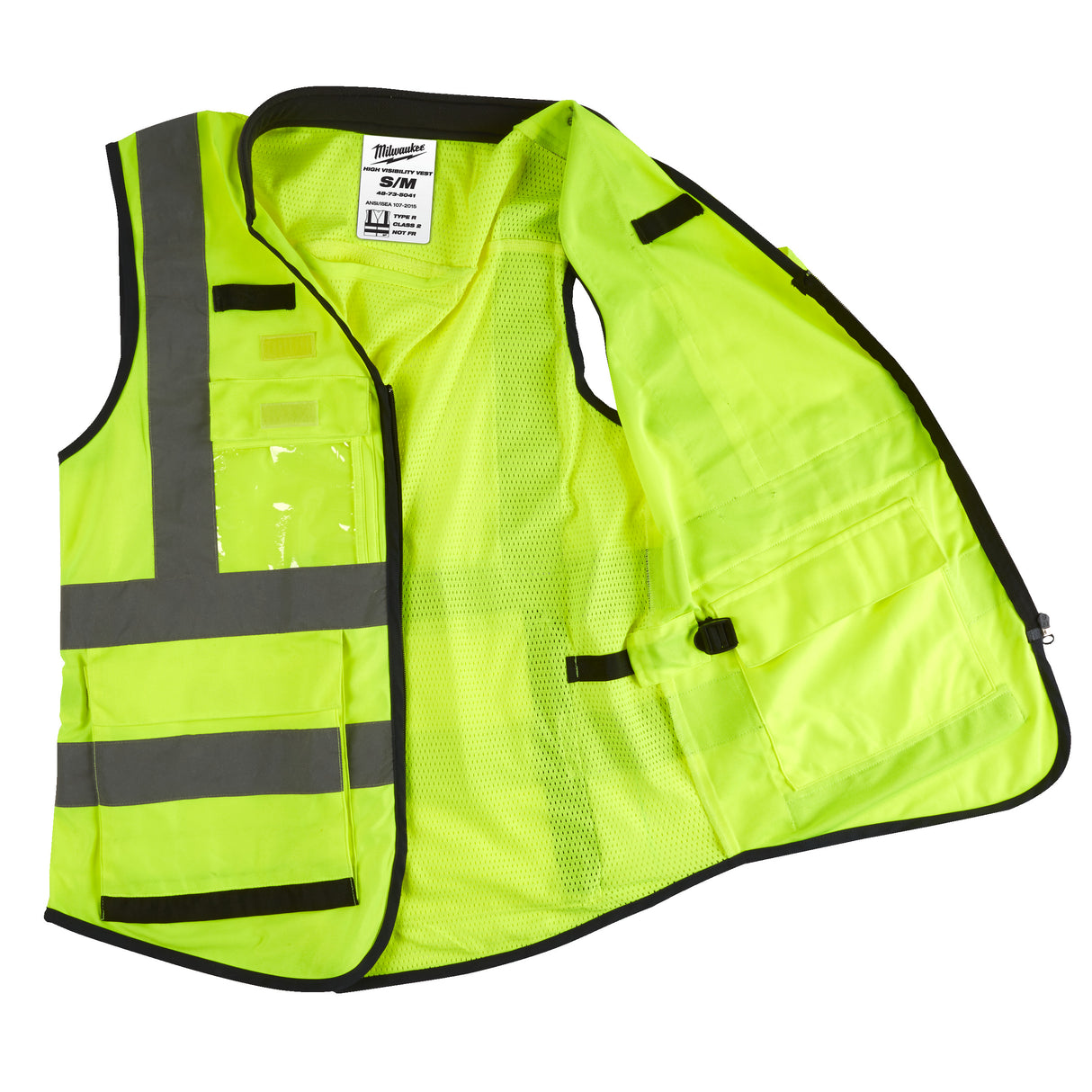 Milwaukee Vestă premium reflectorizantă galbenă - 4932471896