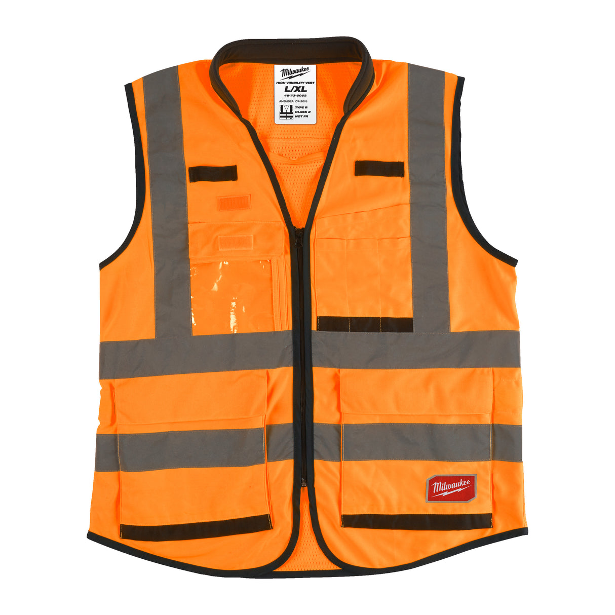 Milwaukee Vestă premium reflectorizantă portocalie - 4932471899