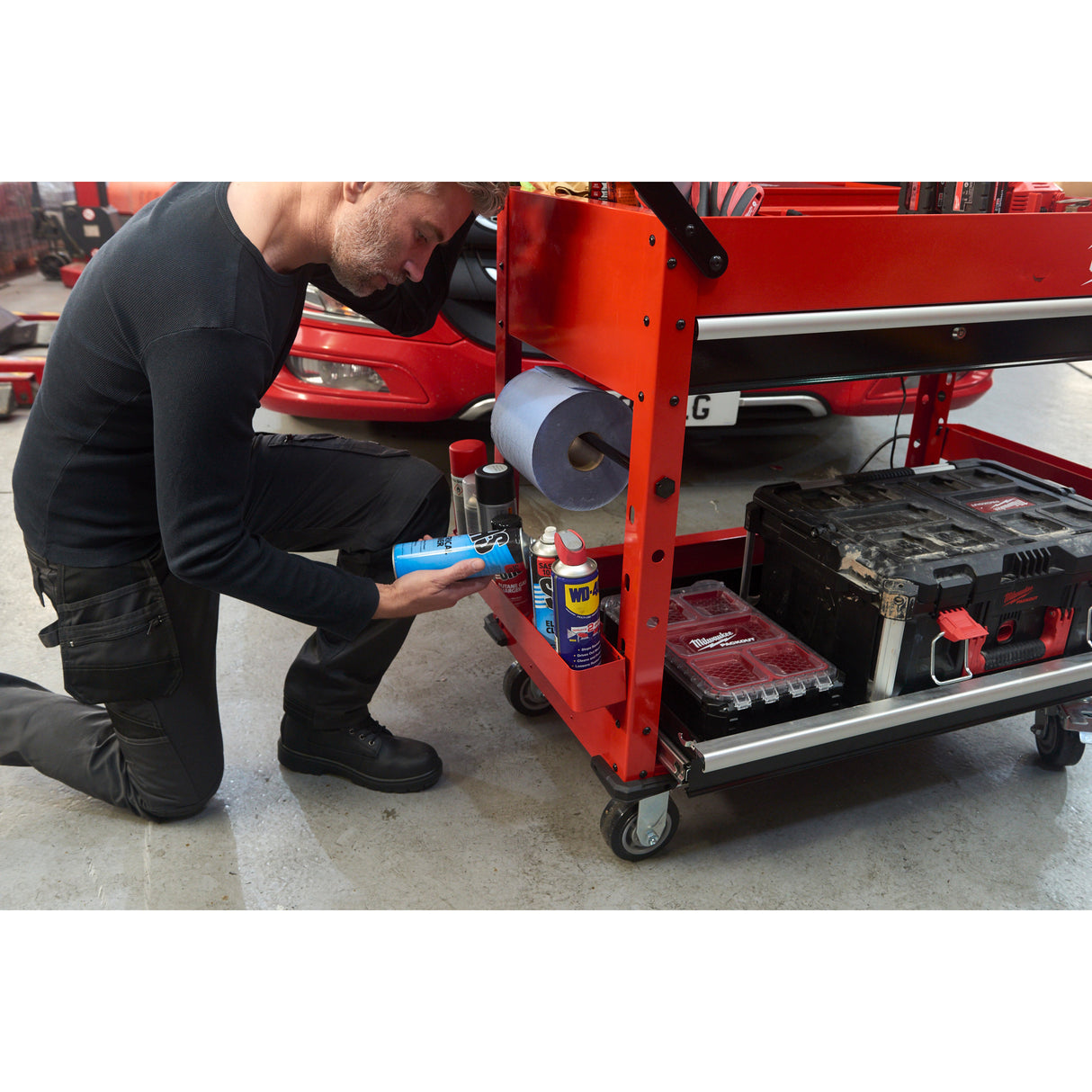 Milwaukee Cărucior mobil de scule, metalic 102 cm 4932478856