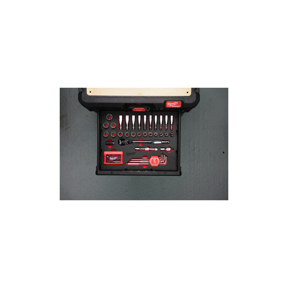 Set inserție spumă antrenor și tubulare pentru cutia cu sertare PACKOUT™ Milwaukee