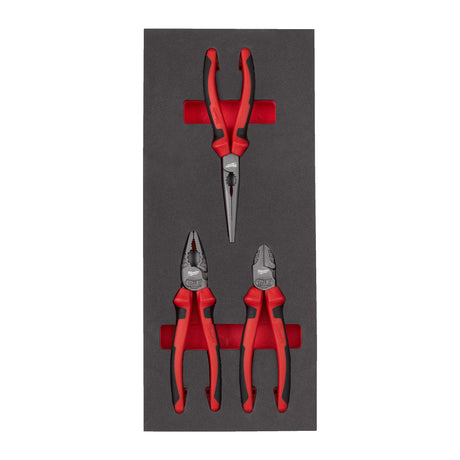 Set inserție spumă clești Milwaukee