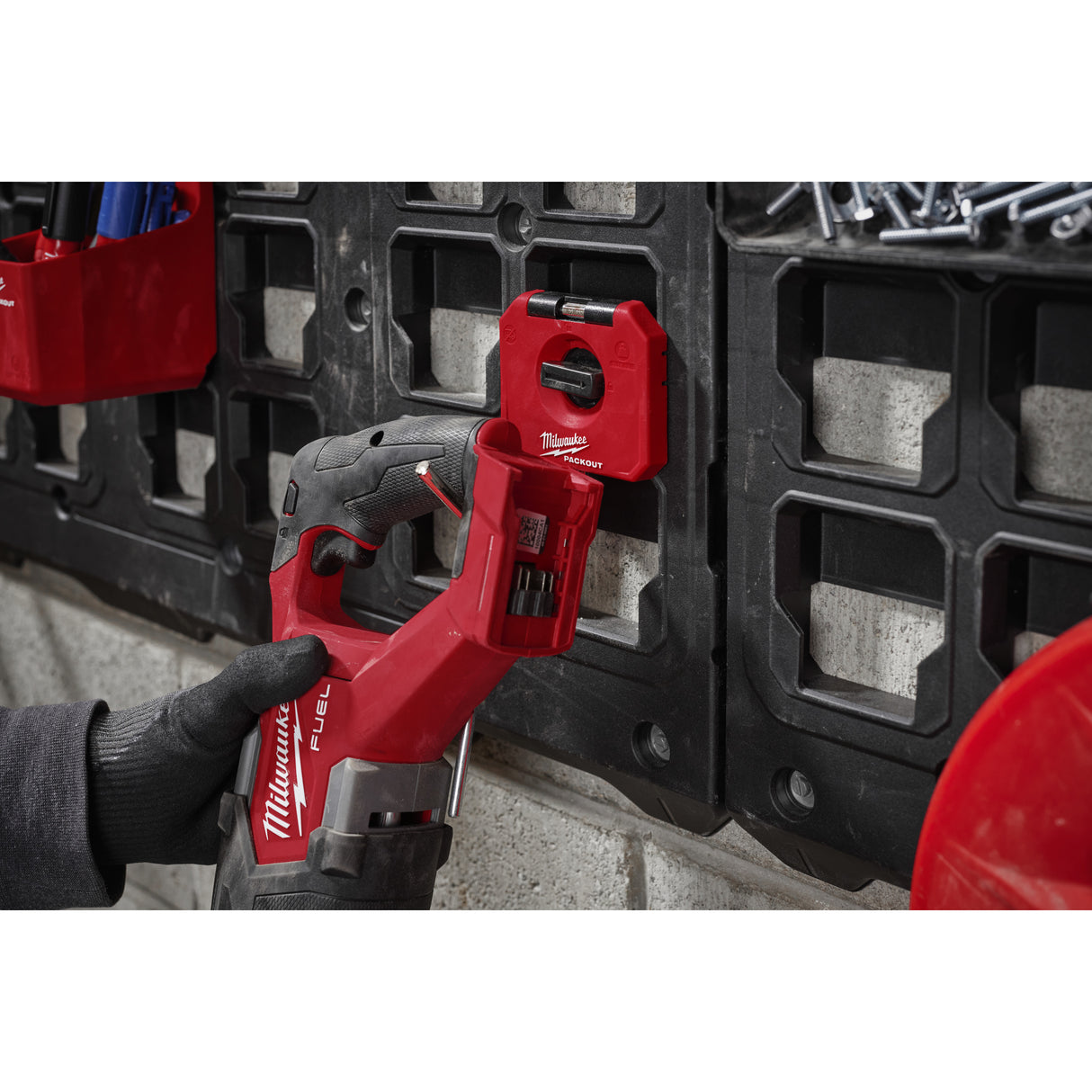 Milwaukee PACKOUT, depozitare pe un singur cârlig 4932493383