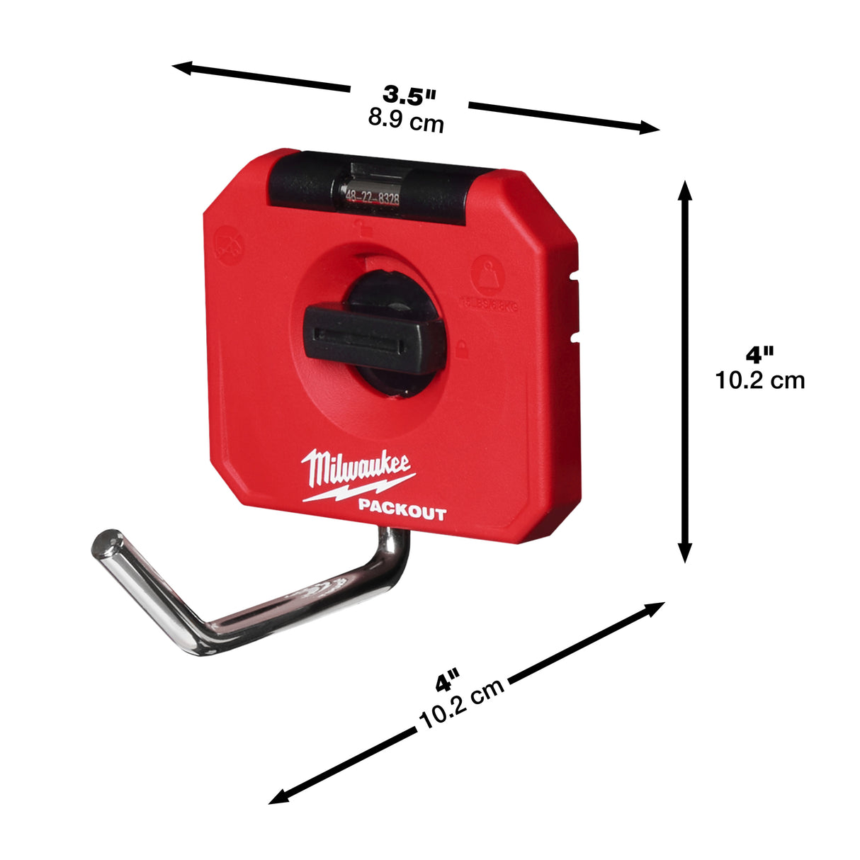 Milwaukee PACKOUT, depozitare pe un singur cârlig 4932493383