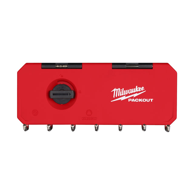 Milwaukee PACKOUT, depozitare pe un rând de cârlige 4932493384