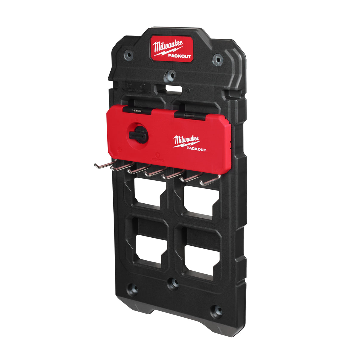 Milwaukee PACKOUT, depozitare pe un rând de cârlige 4932493384