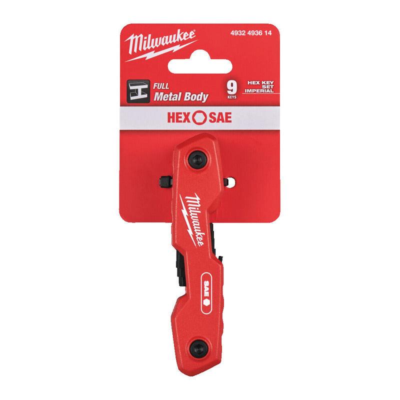 Set pliabil imbusuri Milwaukee