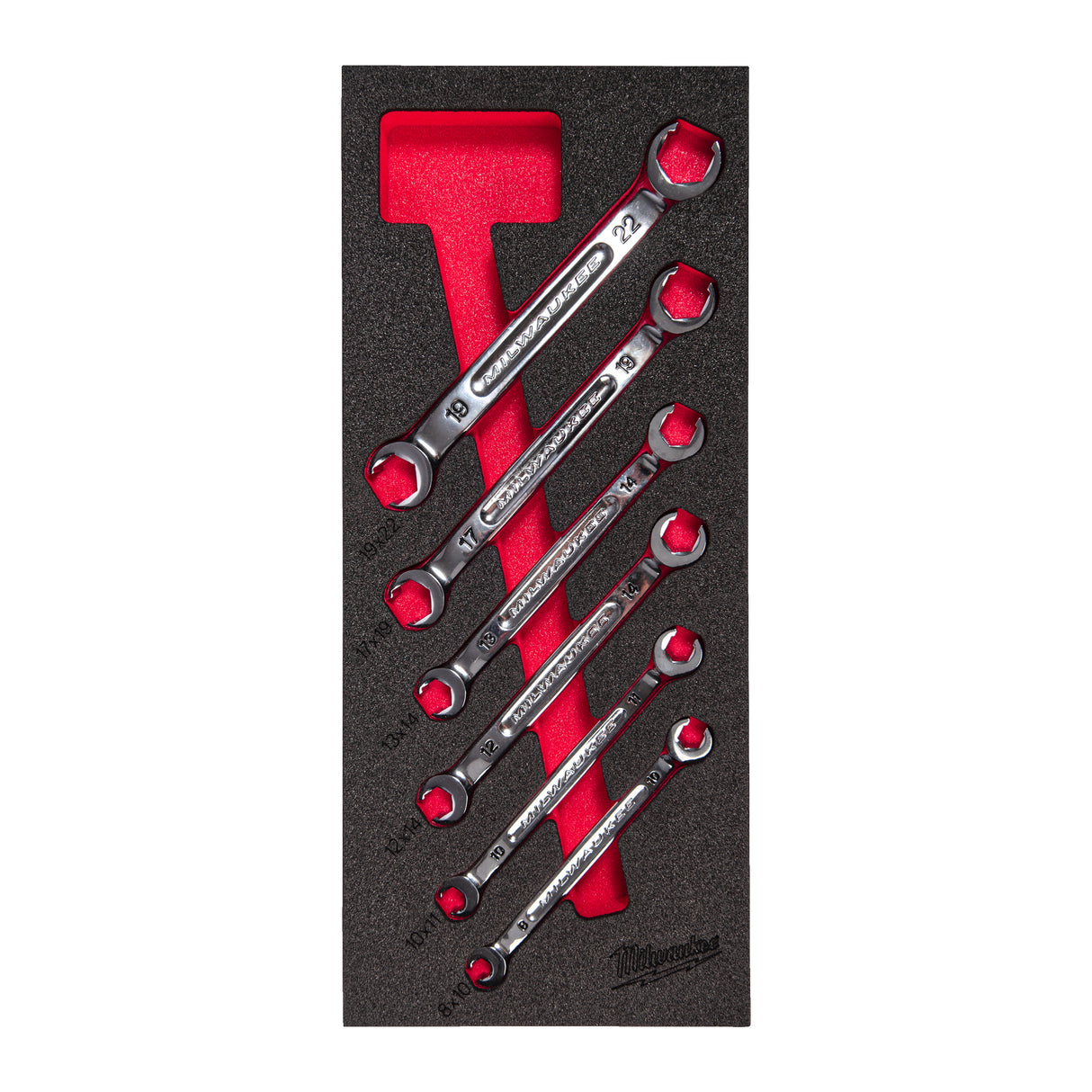 Milwaukee Inserție spumă 6 chei combinate 4932493628