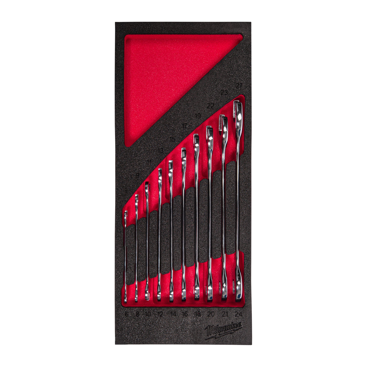 Set inserție spumă chei fixe duble Milwaukee