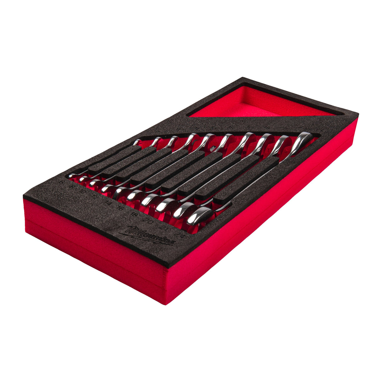 Set inserție spumă chei fixe duble Milwaukee