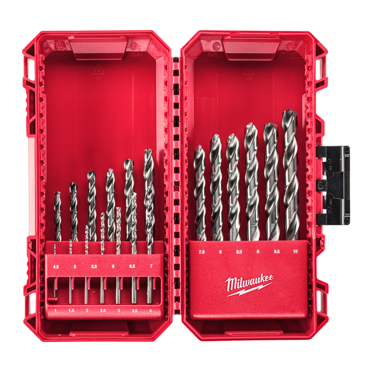 Milwaukee Set burghie metal HSS-G TW - 19 buc 4932493869