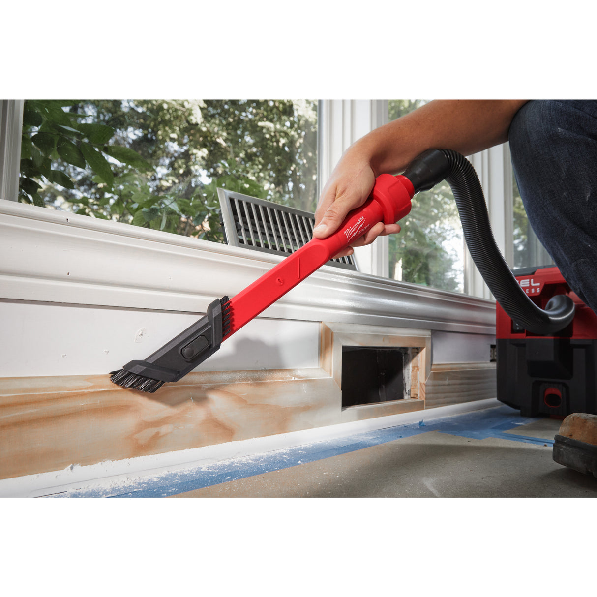 Milwaukee Air-tip™ cap lung de aspirare cu perie mobilă, 3 în 1 4932498011