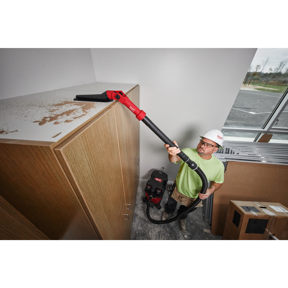 Milwaukee Air-tip™ cap pivotant de aspirare cu perie 4932498019