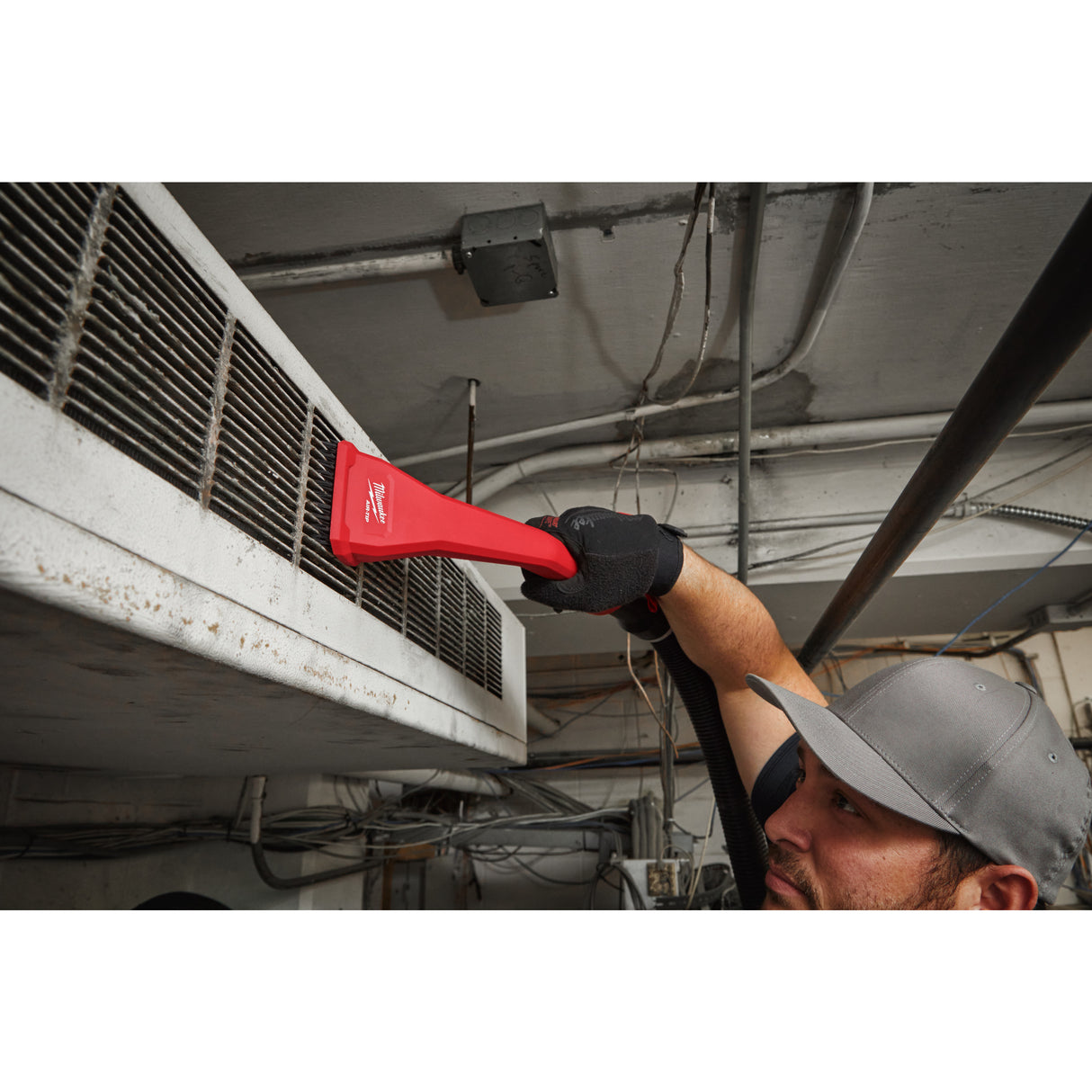 Milwaukee Air-tip™ cap lung de aspirare cu perie 4932498024