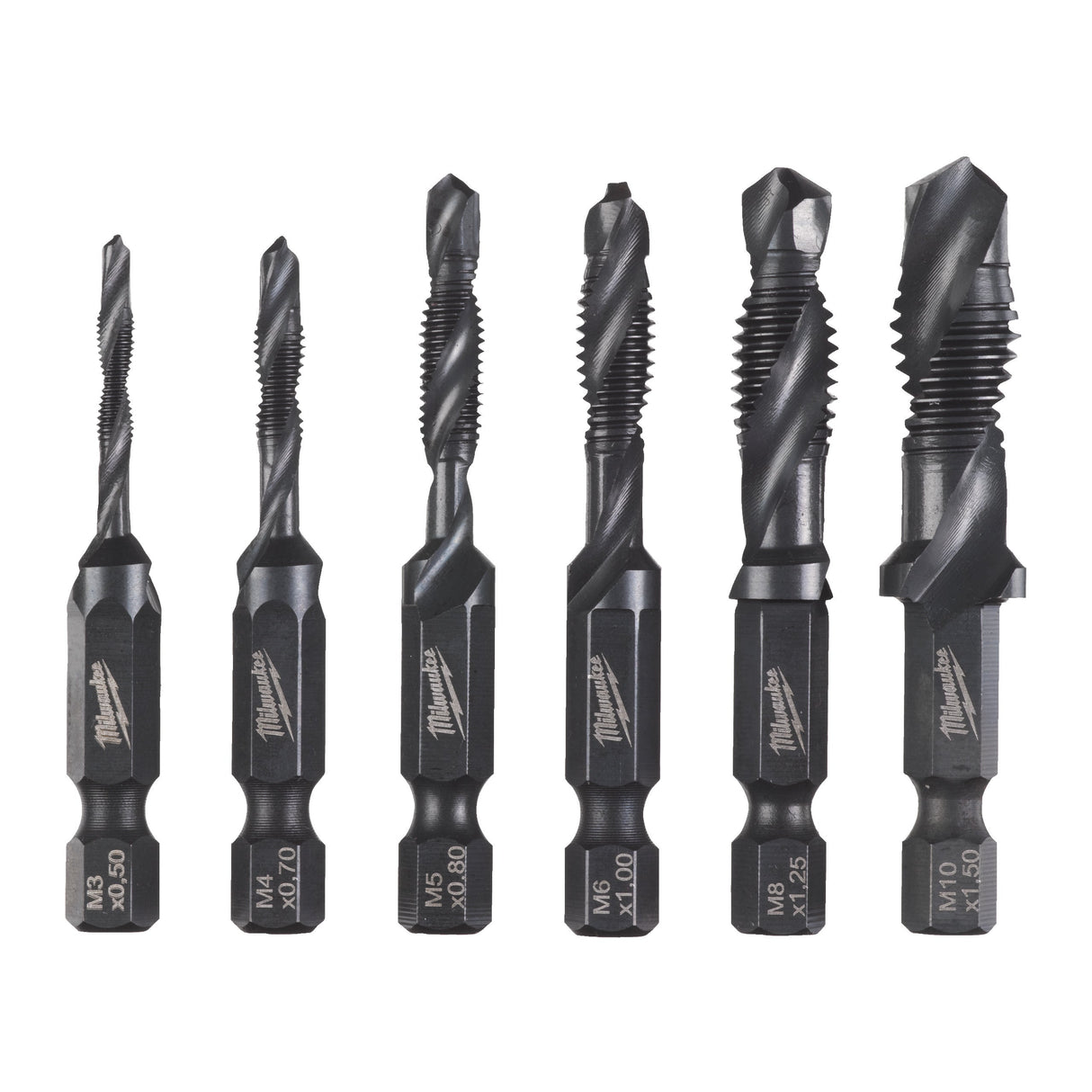 Burghie HSS G Combi Milwaukee pentru metal, tablă și plastic