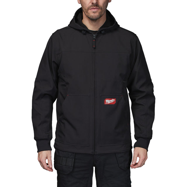 Milwaukee Jachetă softshell neagră cu glugă freeflex™ sj bl 4932498276
