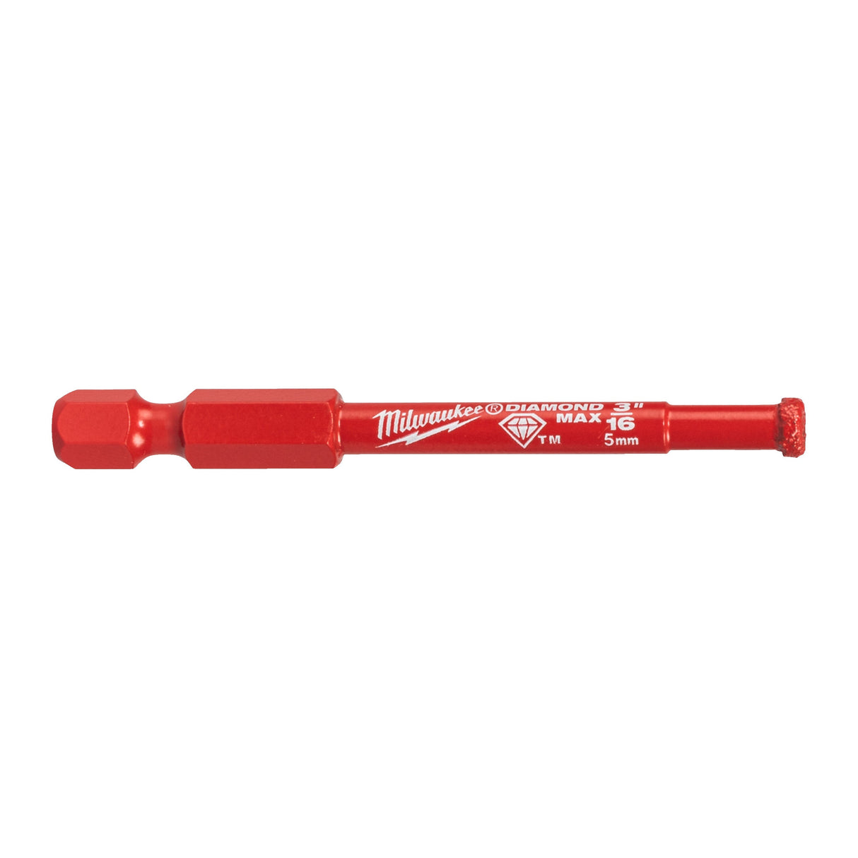 Burghie DIAMOND MAX™ ¼″ pentru găurire umedă Milwaukee