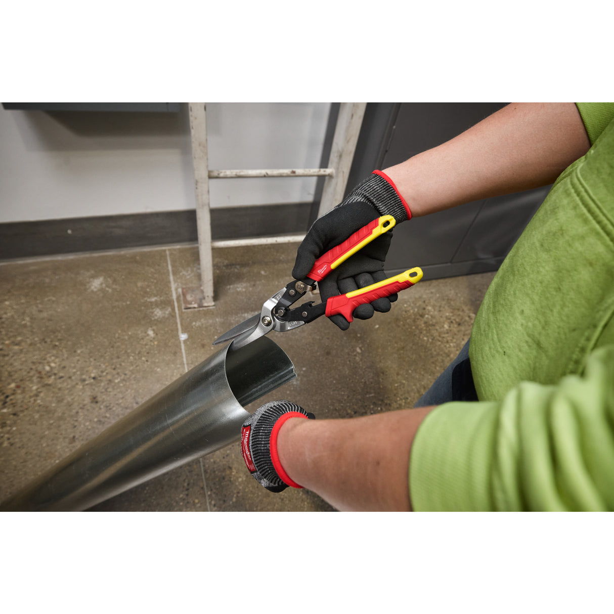 Milwaukee Long Cut Straight Aviation Snips 4932499021