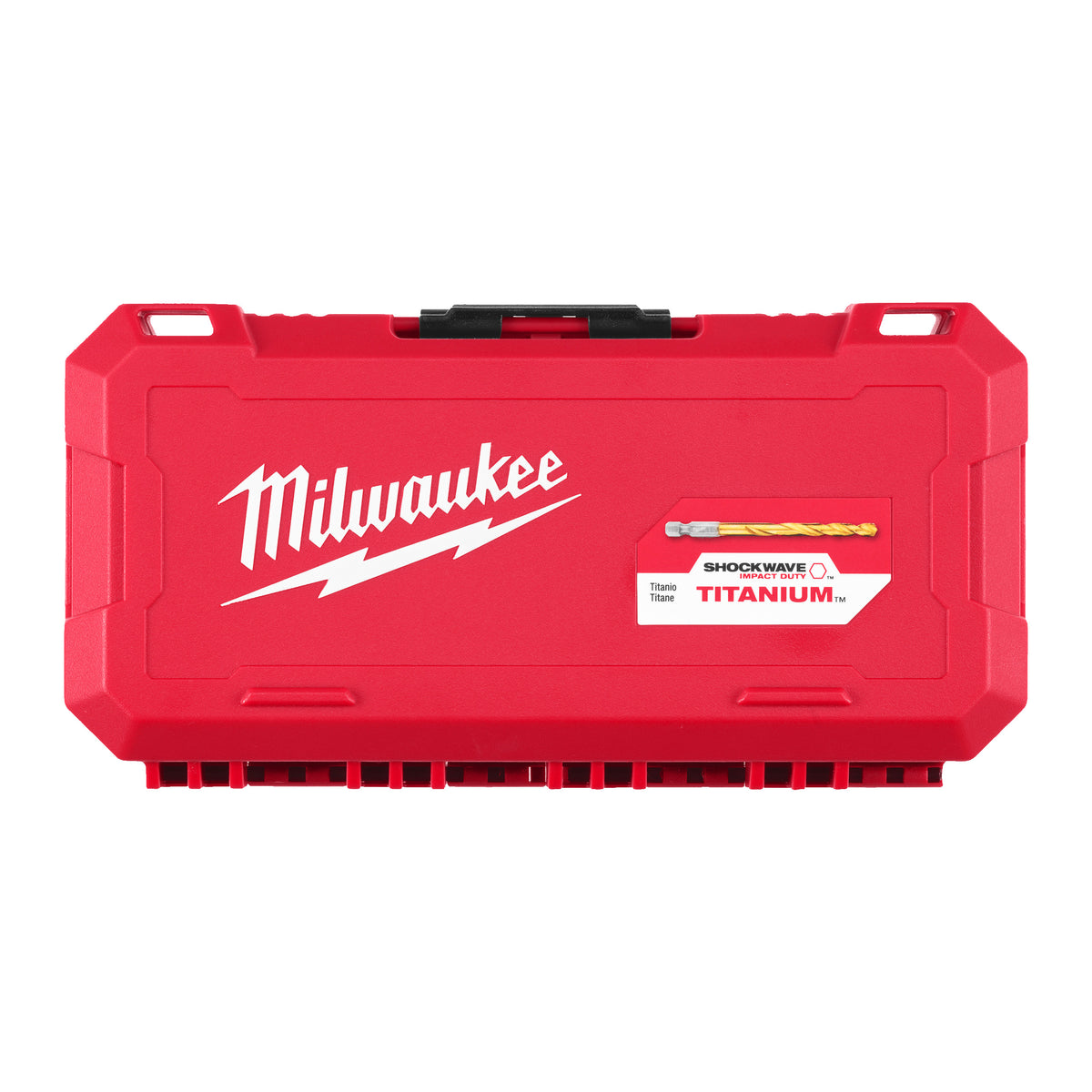 RED HEX - Burghie SHOCKWAVE™ HSS-Ground Titan pentru metal Milwaukee
