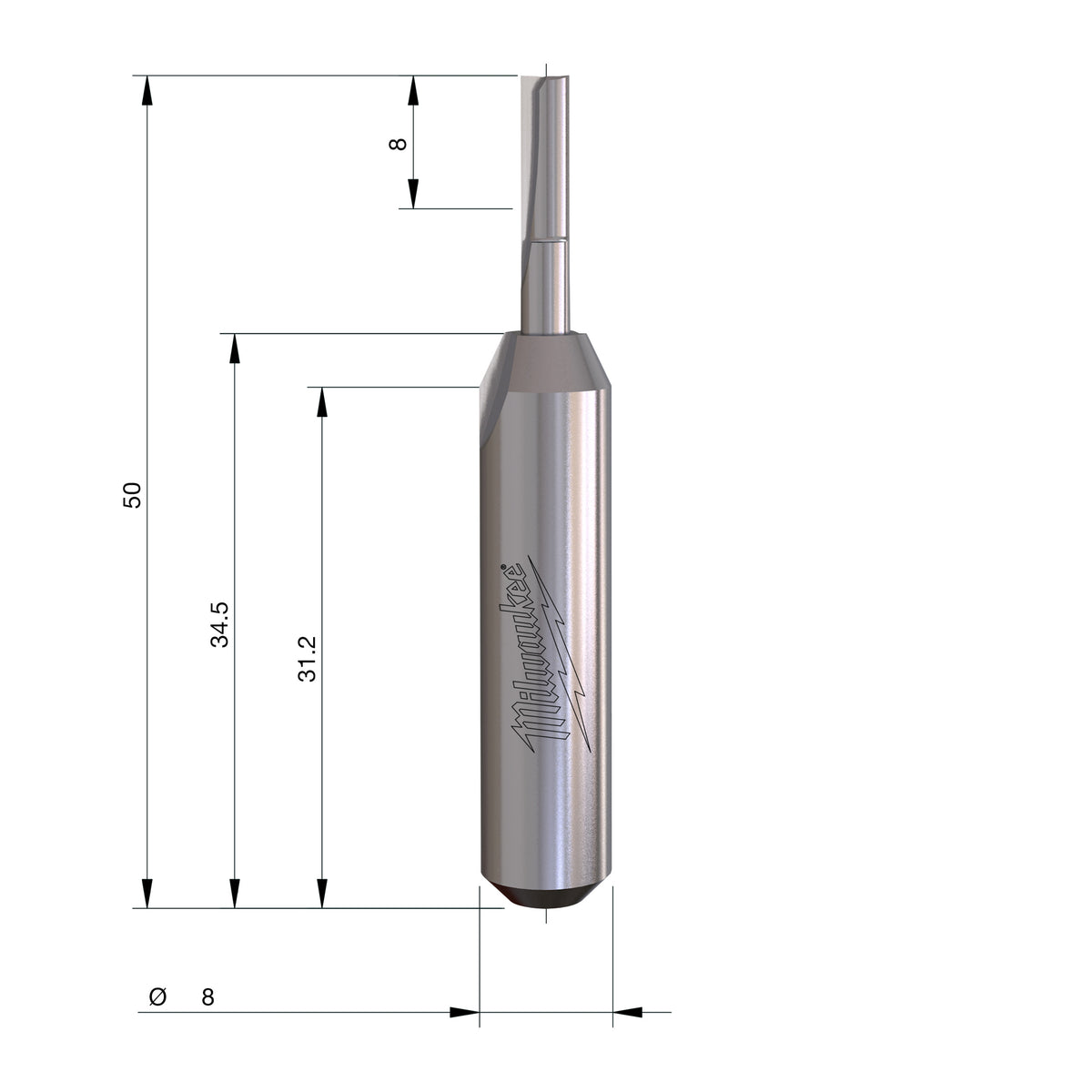 Freze lemn Milwaukee