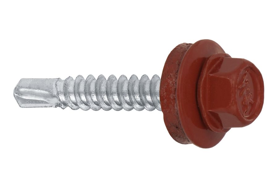 WF - Șurub autoforant cu șaibă, pentru țiglă metalică și șipci metalice