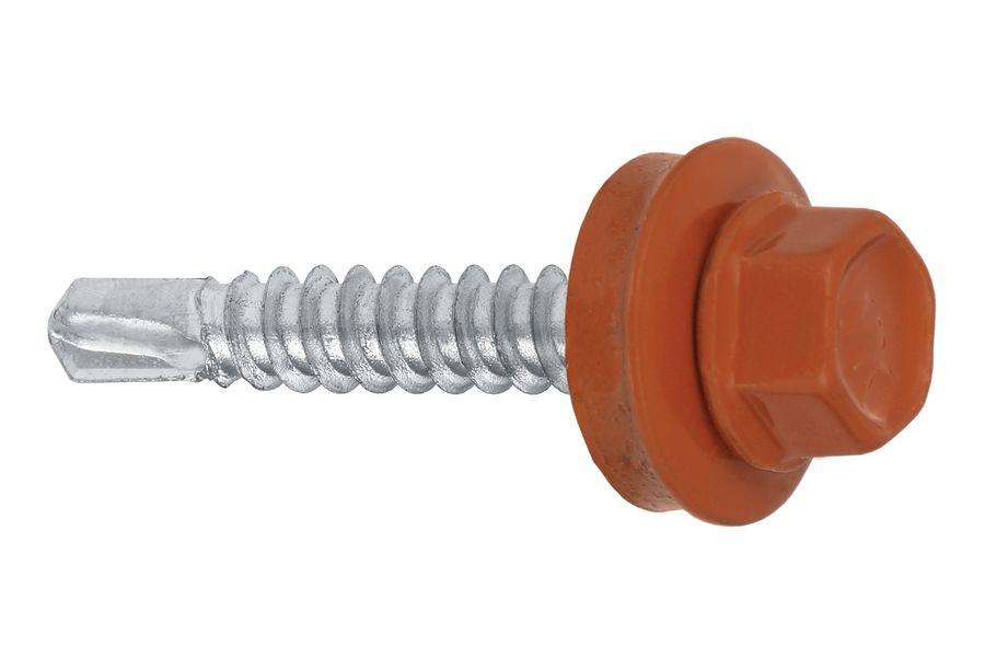 WF - Șurub autoforant cu șaibă, pentru țiglă metalică și șipci metalice