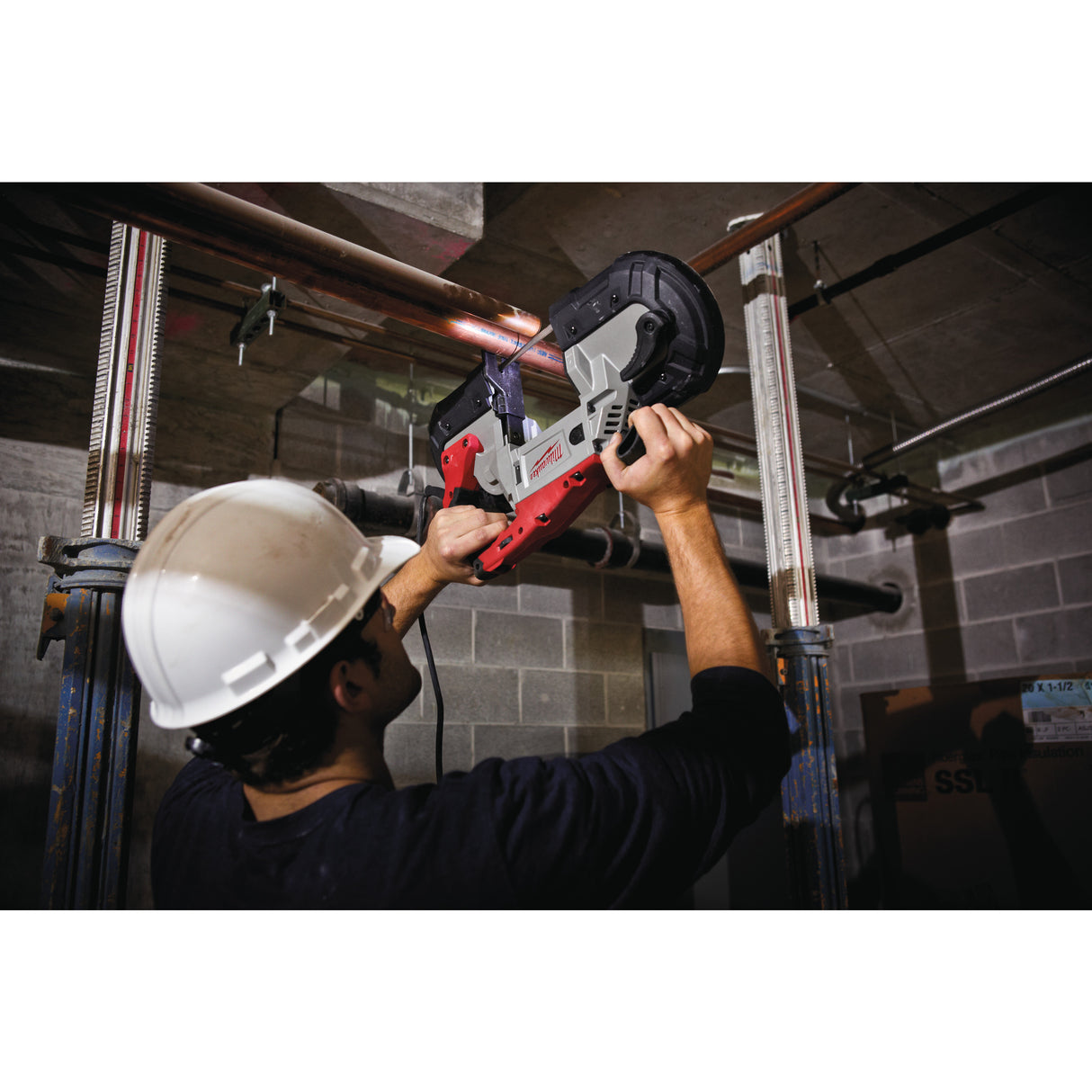 Milwaukee Bs125 fier. bandă cu cablu   4933448245