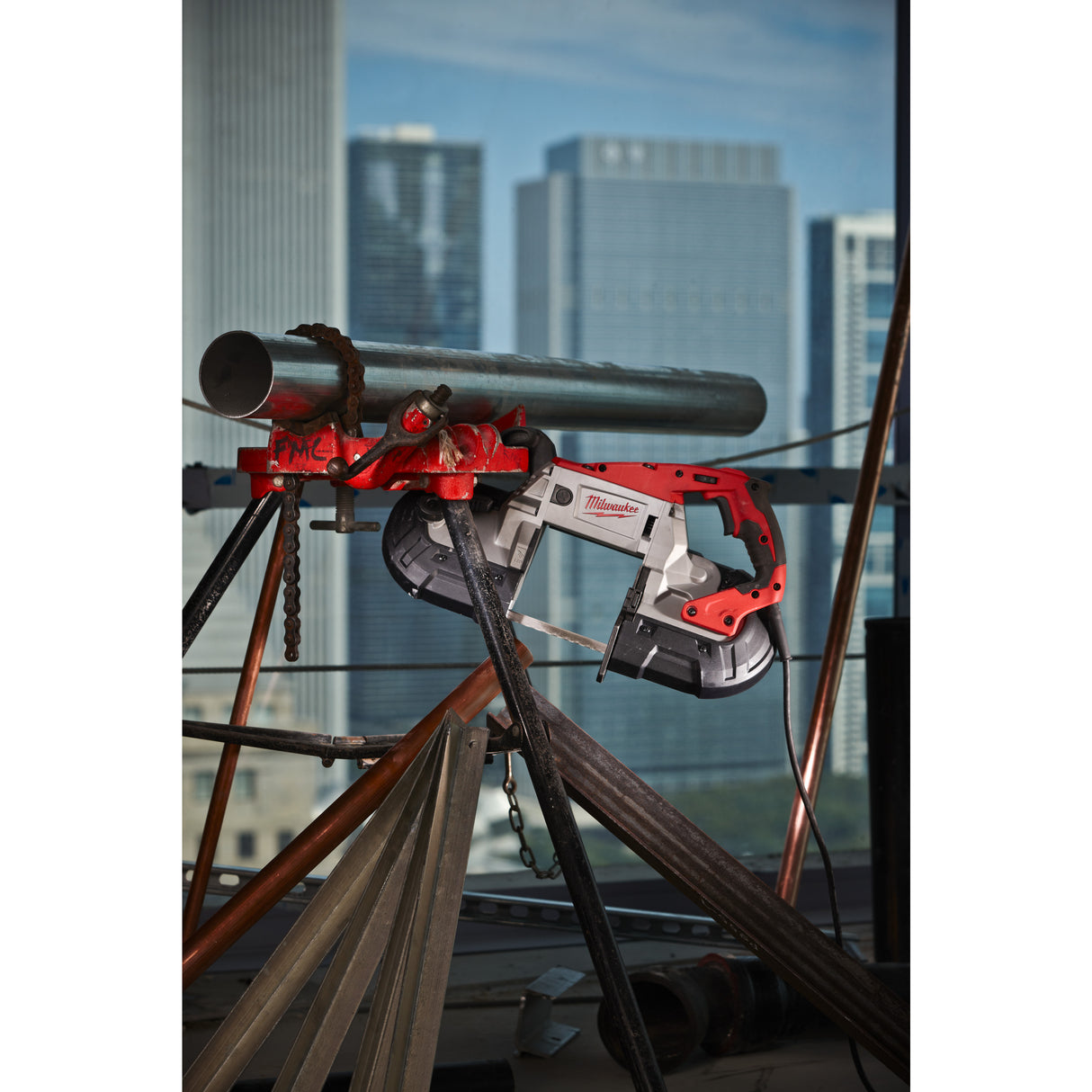 Milwaukee Bs125 fier. bandă cu cablu   4933448245