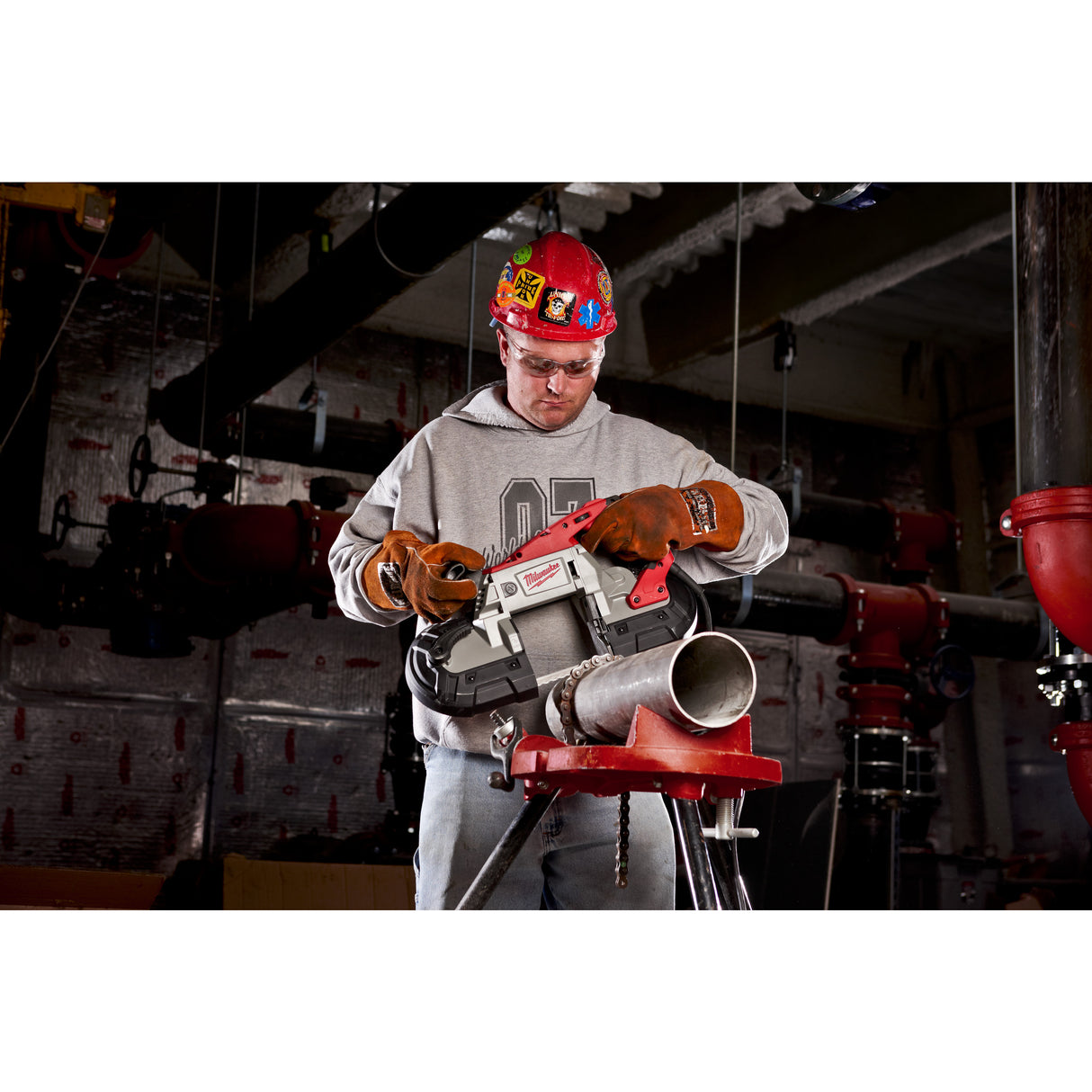 Milwaukee Bs125 fier. bandă cu cablu   4933448245