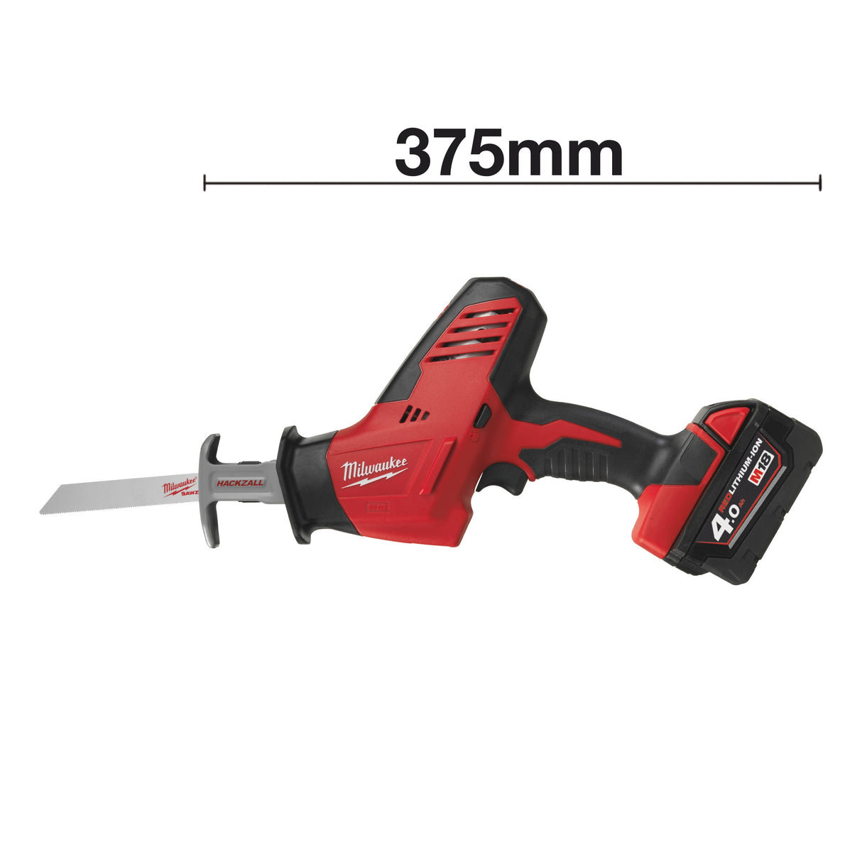 C18 HZ Fierăstrău sabie HACKZALL™ M18™ compact Milwaukee