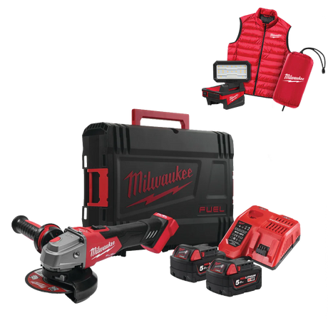 Polizor unghiular Milwaukee M18 FSAG125XBMC-502X 4933499453