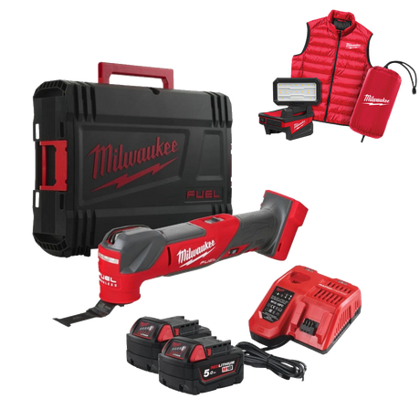Masina multifunctionala Milwaukee M18 FMTMC-502X, oscilatie stanga/dreapta 2.1° , cod 4933499454